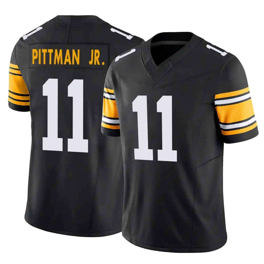Pouc P.Steelers #11 Michael Pittman Jr. Player Black Limited Alternate Vapor F.U.S.E. Home Game Stitched Jerseys