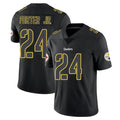 Pouc P.Steelers #24 Joey Porter Jr. Player Black Impact Limited Home Game Stitched Jerseys