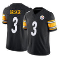 Pouc P.Steelers #3 Jaquan Brisker Player Black Limited Vapor F.U.S.E. Home Game Stitched Jerseys