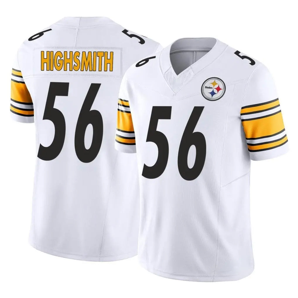 Pouc P.Steelers #56 Alex Highsmith Player White Limited Vapor F.U.S.E. Home Game Stitched Jerseys
