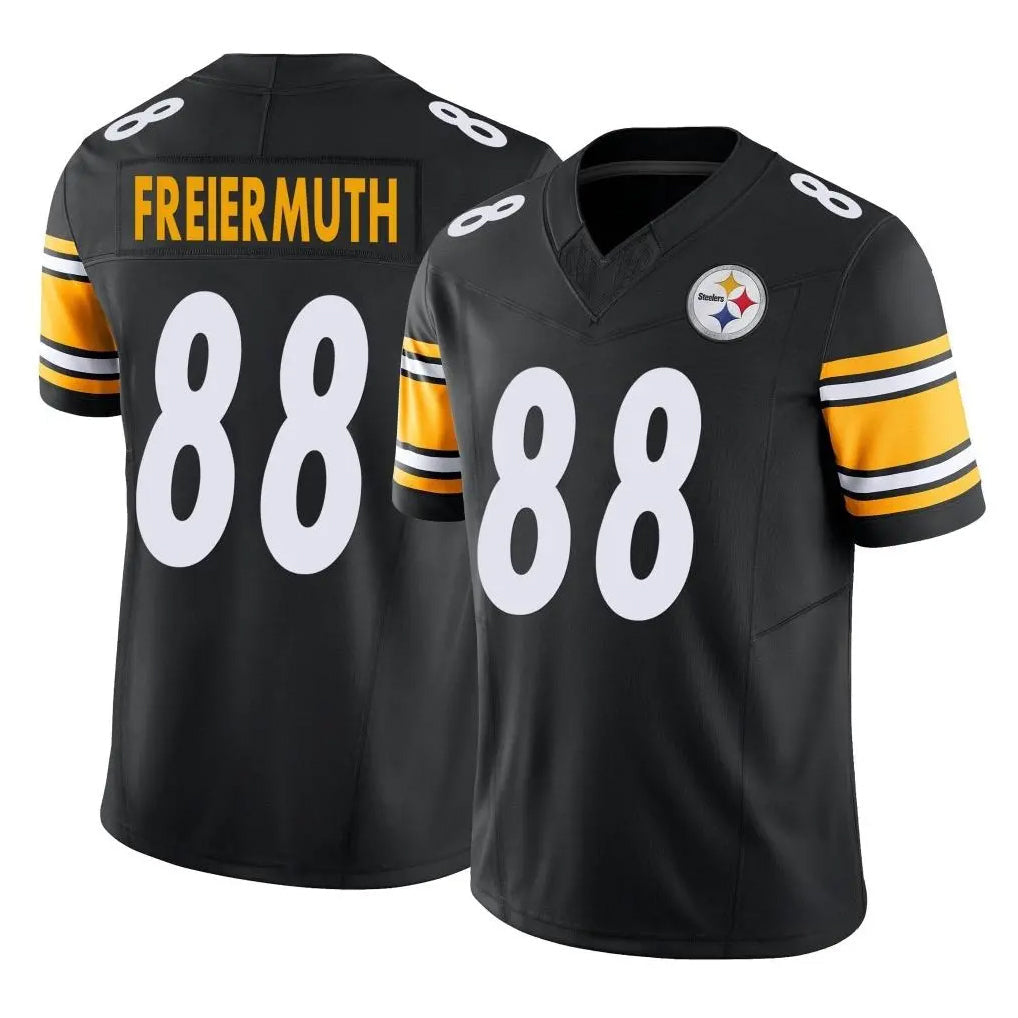Pouc P.Steelers #88 Pat Freiermuth Player Black Limited Vapor F.U.S.E. Home Game Stitched Jerseys