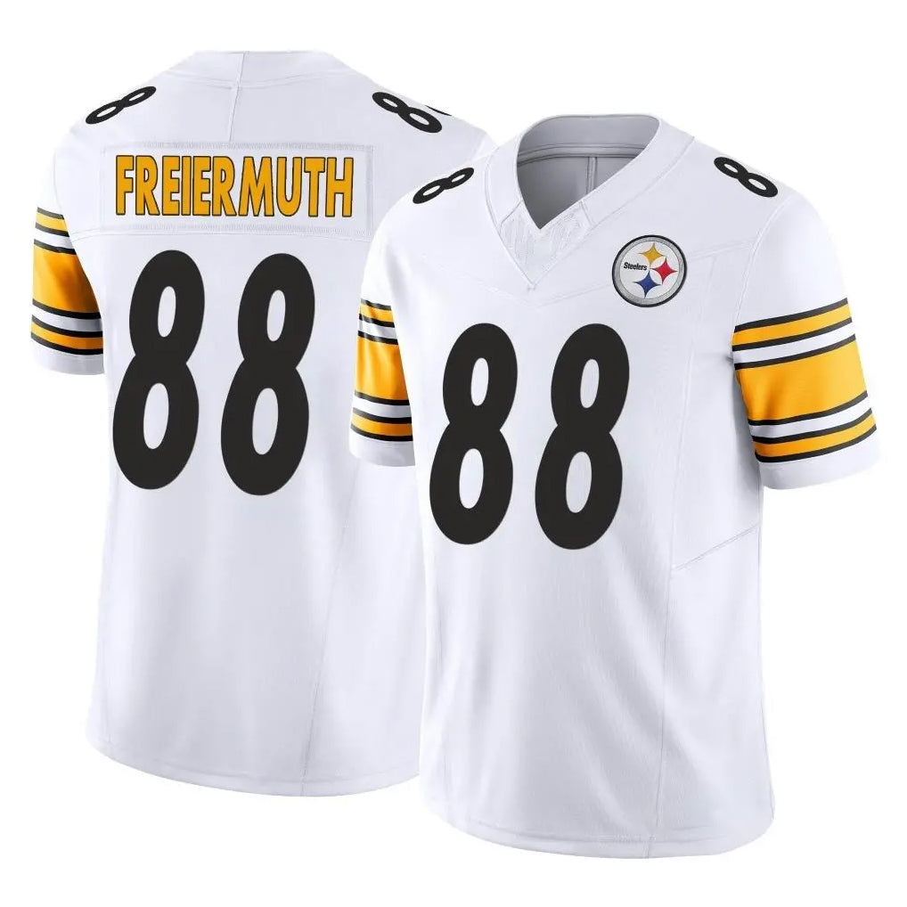 Pouc P.Steelers #88 Pat Freiermuth Player White Limited Vapor F.U.S.E. Home Game Stitched Jerseys