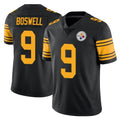 Pouc P.Steelers #9 Chris Boswell Player Black Limited Color Rush Home Game Stitched Jerseys