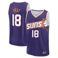 Pouc P.Suns #18 Koa Peat Fanatics Purple Fast Break Jerseys - Icon Edition