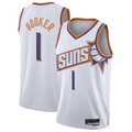 Pouc P.Suns #1 Devin Booker White Swingman Jerseys - Association Edition