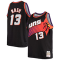 Pouc P.Sunss #13 Steve Nash Mitchell & Ness Black 1996-1997 Big & Tall Hardwood Classics Swingman Jerseys