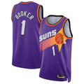 Pouc P.Sunss #1 Devin Booker Purple Swingman Jerseys - Classic Edition