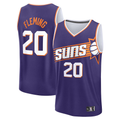 Pouc P.Sunss #20 Rasheer Fleming Fanatics Purple Fast Break Replica Jerseys - Icon Edition