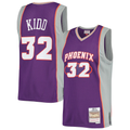 Pouc P.Sunss #32 Jason Kidd Mitchell & Ness Purple Big & Tall Hardwood Classics 2000-2001 Swingman Jerseys