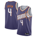 Pouc P.Sunss #4 Jalen Green Purple Swingman Jerseys - Icon Edition