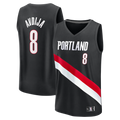 Pouc PT.Blazers #8 Deni Avdija Fanatics Black Fast Break Replica Jerseys - Icon Edition
