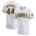 Pouc S.Diego Padres #44 Joe Musgrove Player White Home Limited Elite Stitched Jerseys
