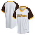 Pouc S.Diego Padres Blank Player White Home Cooperstown Collection Game Stitched Jerseys