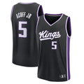 Pouc S.Kings #5 Darius Acuff Jr. Fanatics Black 2026 Draft First Round Pick Fast Break Jerseys - Icon Edition