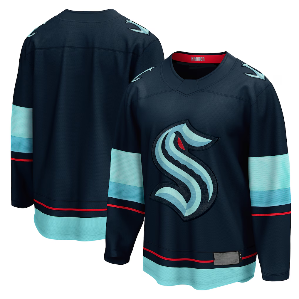 Pouc S.Kraken Deep Sea Blue Home Breakaway Jerseys