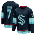 Pouc S.Kraken #7 Jordan Eberle Navy Home Breakaway Player Jerseys