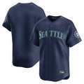 Pouc S.Mariners Blank Player Navy Home Limited Stitched Jerseys