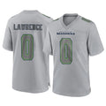 Pouc S.Seahawks #0 DeMarcus Lawrence Player Gray Atmosphere Fashion Home Game Stitched Jerseys