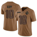 Pouc S.Seahawks #10 Cooper Kupp Player Brown Salute To Service Limited Stitched Jerseys