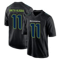 Pouc S.Seahawks #11 Jaxon Smith-Njigba Player Black Limited Fashion Home Game Stitched Jerseys