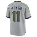 Pouc S.Seahawks #11 Jaxon Smith-Njigba Player Grey Rivalries Collection Game Stitched Jerseys