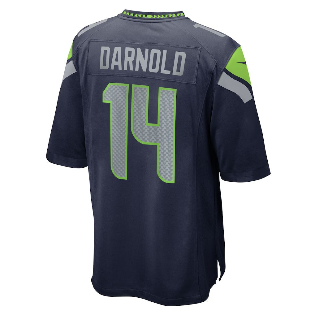 Pouc S.Seahawks #14 Sam Darnold College Navy Team Game Stitched Jerseys