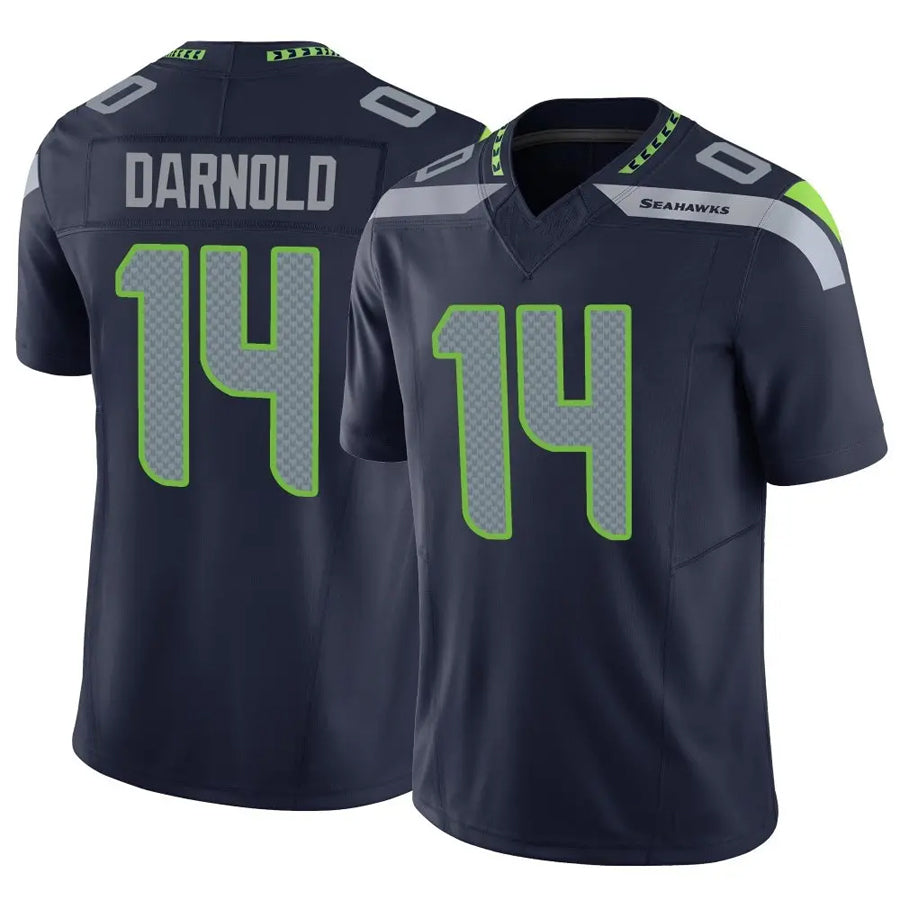Pouc S.Seahawks #14 Sam Darnold Player Navy Vapor F.U.S.E. Limited Football Jerseys