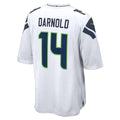 Pouc S.Seahawks #14 Sam Darnold White Game Stitched Jerseys