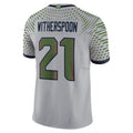 Pouc S.Seahawks #21 Devon Witherspoon Player Gray Rivalries Collection Limited Stitched Jerseys