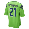 Pouc S.Seahawks #21 Devon Witherspoon Player Green Home Game Stitched Jerseys