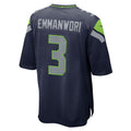 Pouc S.Seahawks #3 Nick Emmanwori Player Navy Home Game Football Jersey