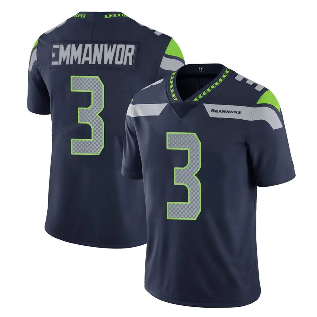 Pouc S.Seahawks #3 Nick Emmanwori Player Navy Limited Vapor Untouchable Home Game Stitched Jerseys
