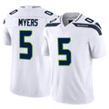 Pouc S.Seahawks #5 Jason Myers Player White Limited Vapor F.U.S.E. Home Game Stitched Jerseys