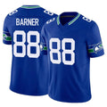 Pouc S.Seahawks #88 AJ Barner Player Royal Limited Throwback Vapor F.U.S.E. Home Game Stitched Jerseys