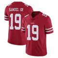 Pouc SF.49ers #19 Deebo Samuel Sr. Player Red Limited Vapor Untouchable Home Game Stitched Jerseys