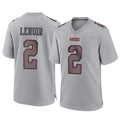 Pouc SF.49ers #2 Deommodore Lenoir Player Gray Atmosphere Fashion Home Game Stitched Jerseys