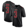 Pouc SF.49ers #3 Christian Kirk Player Black Fashion Home Game Stitched Jerseys