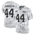 Pouc SF.49ers #44 Kyle Juszczyk Player Arctic Camo Limited Salute To Service Home Game Stitched Jerseys