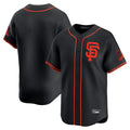 Pouc SF.Giants Blank Player Black 2026 Home Limited Stitched Jerseys