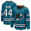 Pouc S.Jose Sharks #44 Marc-Edouard Vlasic Teal Home Breakaway Player Jerseys