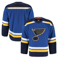 Pouc St.L.Blues Blue Home Authentic Pro Jerseys