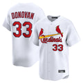 Pouc St. Louis Cardinals #33 Brendan Donovan Player White Home Limited Stitched Jerseys