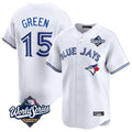 Pouc T.Blue Jays #15 Chad Green Player White 2025 World Series Limited Stitched Jerseys