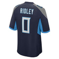 Pouc T.Titans #0 Calvin Ridley Player Navy Home Game Stitched Jerseys