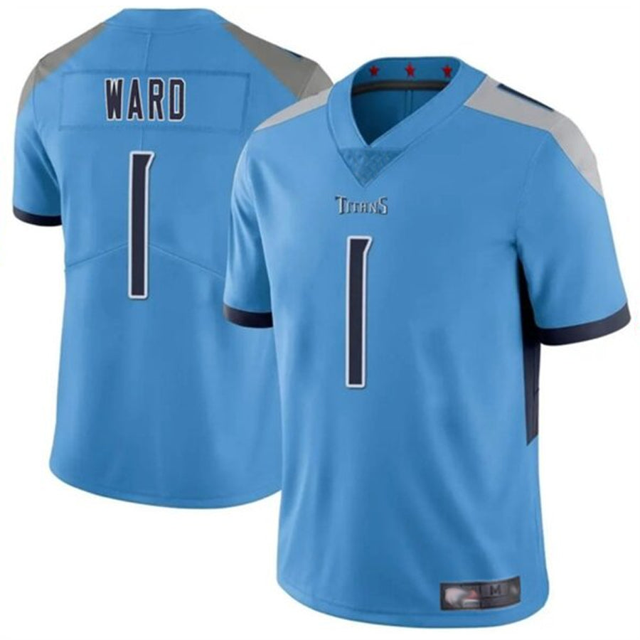 Pouc T.Titans #1 Cameron Ward Player Blue Vapor Limited Stitched Jerseys