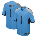 Pouc T.Titans #1 Cameron Ward Player Light Blue Game Stitched Jerseys