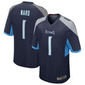 Pouc T.Titans #1 Cameron Ward Player Navy Game Stitched Jerseys