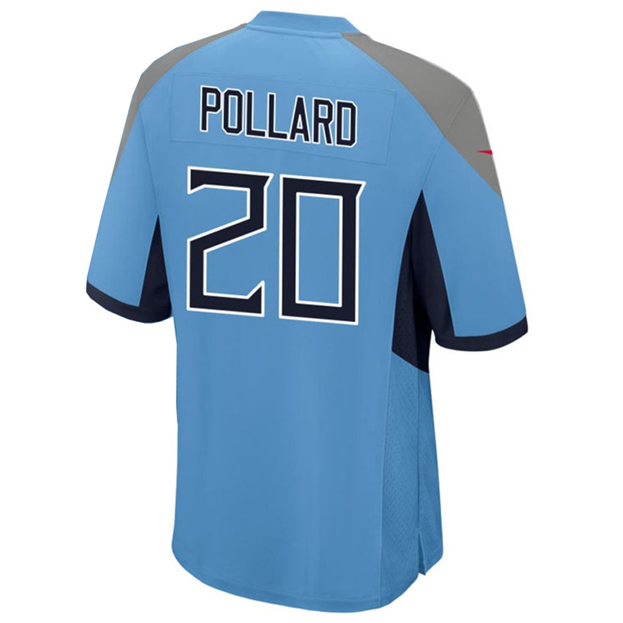 Pouc T.Titans #20 Tony Pollard Player Light Blue Home Game Stitched Jerseys