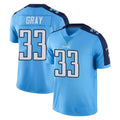 Pouc T.Titans #33 Cedric Gray Player Light Blue Limited Color Rush Home Game Stitched Jerseys