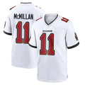Pouc TB.Buccaneers #11 Jalen McMillan Player White Home Game Stitched Jerseys